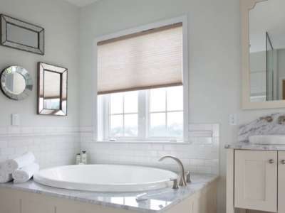 Cellular Shades for Bathroom
