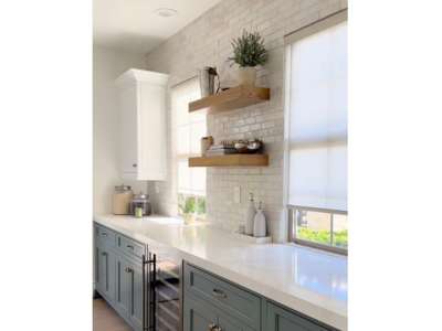 Motorized Roller Shades for Kitchen