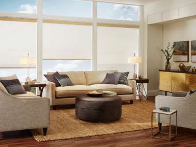 Roller Shades for Living Room