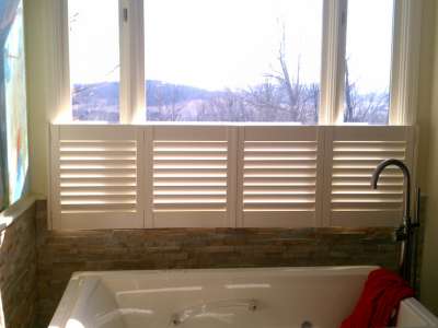 Cafe Shutters for Bathroom