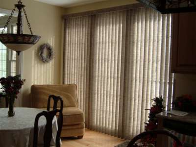 Vertical Blinds for Dining Area