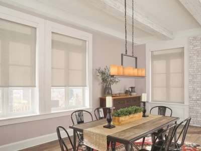 Solar Shades for Dining Room