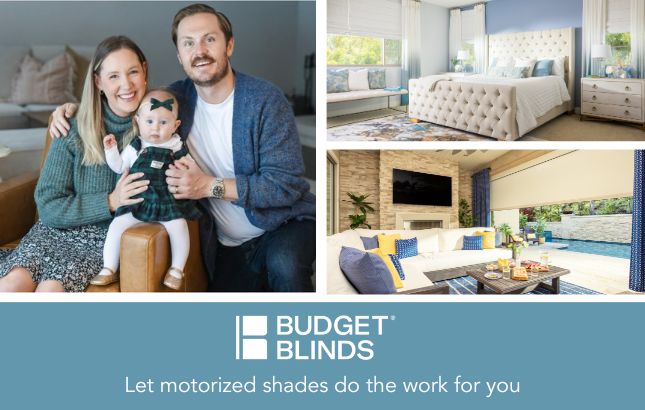 Let motorized shades do the work for you.